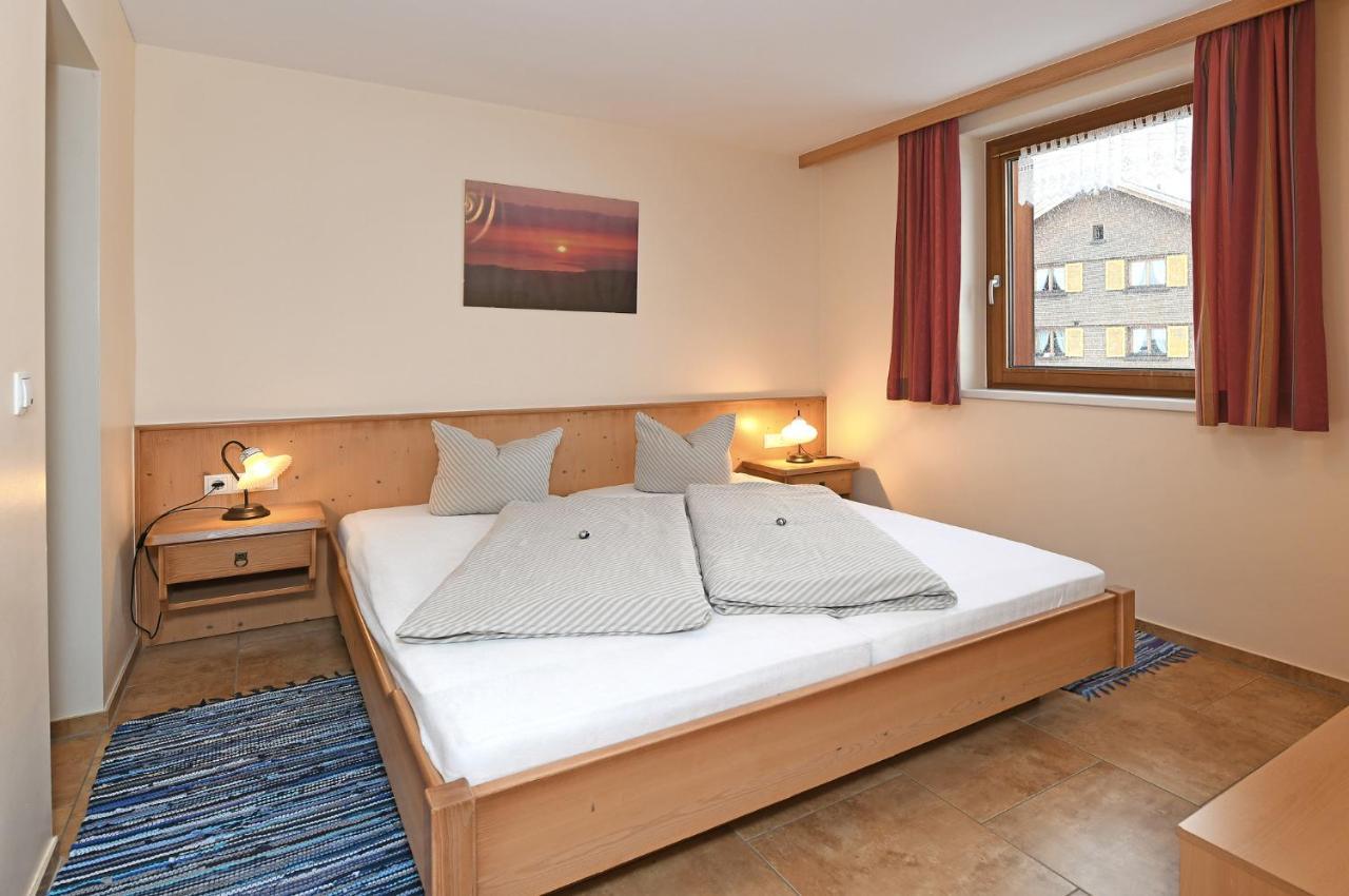 Tre Soli Appartements Restaurant Schoppernau Exteriér fotografie