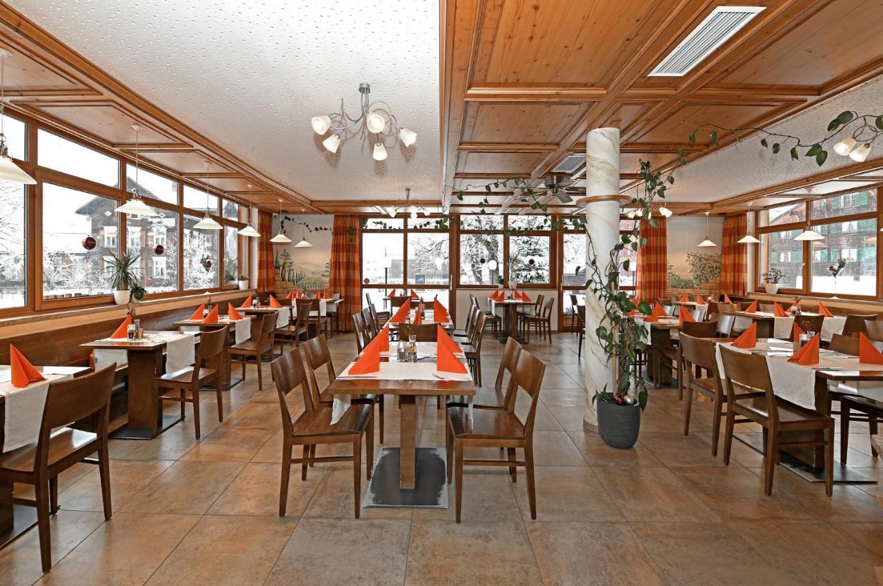 Tre Soli Appartements Restaurant Schoppernau Exteriér fotografie