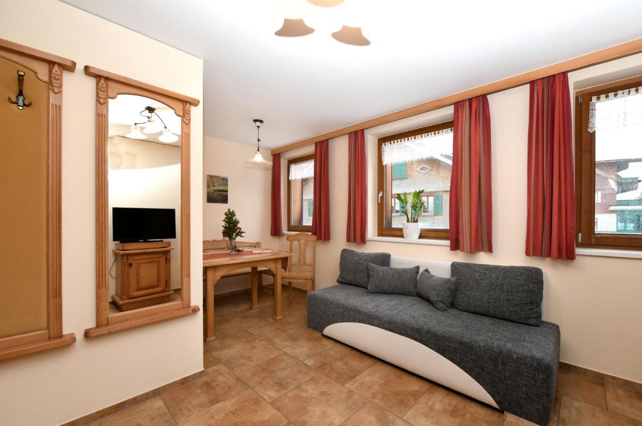 Tre Soli Appartements Restaurant Schoppernau Exteriér fotografie